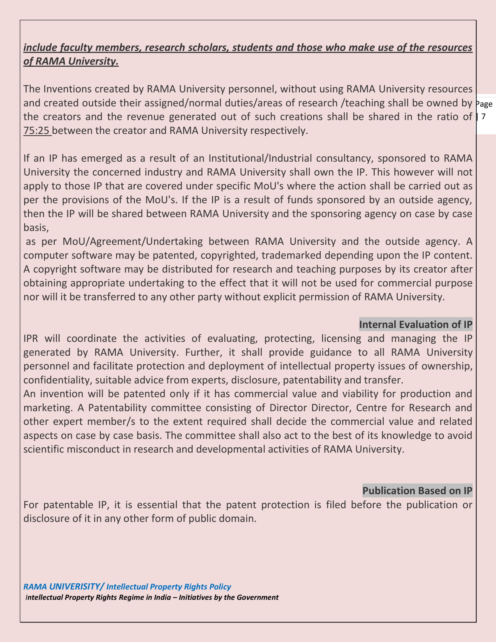 IPR Cell
